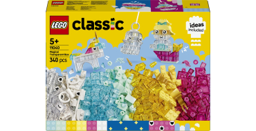 Amazon: LEGO® Classic La boîte de briques transparentes magiques (11040) à 12,74€