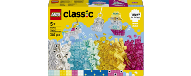 Amazon: LEGO® Classic La boîte de briques transparentes magiques (11040) à 12,74€