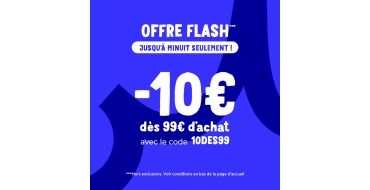 Cdiscount: 10€ de réduction dès 99€ d'achat