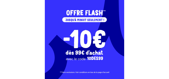 Cdiscount: 10€ de réduction dès 99€ d'achat