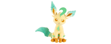 Amazon: Peluche Pokémon Phyllali à 12,50€ (au lieu de 18,75€)