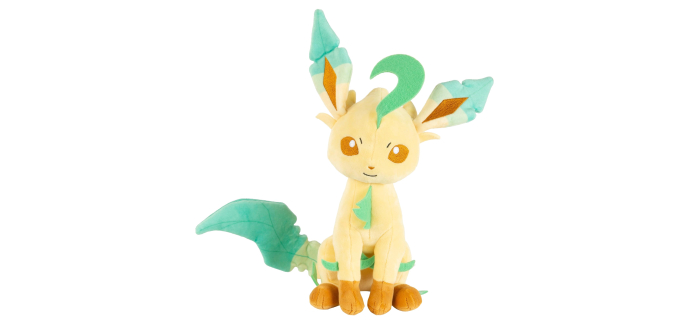 Amazon: Peluche Pokémon Phyllali à 12,50€ (au lieu de 18,75€)