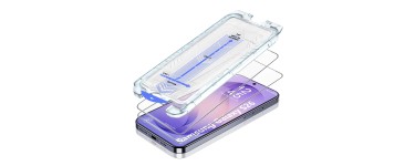Amazon: Lot de 2 Verres Trempés Fitudoos pour Samsung Galaxy S26 5G - Installation Automatique Sans Poussièr