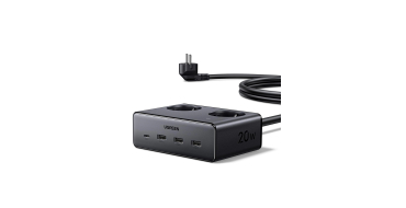 Amazon: Multiprise UGREEN - 3680W, 2 prises AC, 4 USB, interrupteur, 1,3 m à 19,99€ (au lieu de 25,99€)