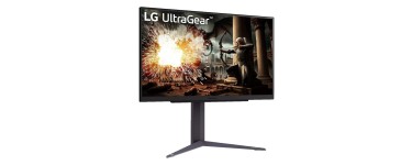 Amazon: Ecran PC gamer 27" LG UltraGear 27GS75Q-B - IPS QHD 180Hz à 169,99€ (au lieu de 199€)