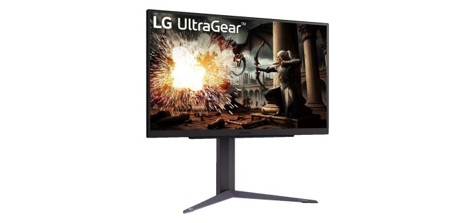 Amazon: Ecran PC gamer 27" LG UltraGear 27GS75Q-B - IPS QHD 180Hz à 169,99€ (au lieu de 199€)