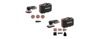 LIDL: PARKSIDE PERFORMANCE Ponceuse vibrante ou excentrique sans fil 20V - 34,99€ (au lieu de 49,99€)