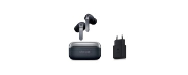 Amazon: Ecouteurs sans fil Samsung Galaxy Buds 4 Pro - Noir, avec Chargeur à 110,55€ (au lieu de 209€)