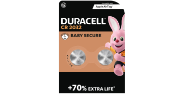 Amazon: Lot 2 Piles Boutons au lithium Duracell CR2032 - 3V à 2,8€ (au lieu de 3,94€)