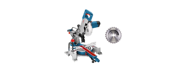 Amazon: Scie à onglets radiale Bosch Professional GCM 80 SJ - 1400 W, Ø 216 mm, 2 lames à 195,20€