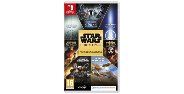 Amazon: Star Wars Heritage Pack (Switch) à 39,99€ (au lieu de 59,99€)