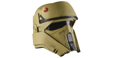 Amazon: Casque électronique Star Wars The Black Series Shoretrooper - Andor, modulation vocale à 74,99€