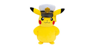 Amazon: Peluche Pokémon Captain Pikachu - 20 cm à 12,50€ (au lieu de 16,99€)