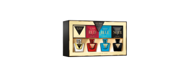 Amazon: Coffret Eau de Toilette Femme Guess - 4 Miniatures 7,5 ml (Seductive, Red, Blue, Noir) à 19€