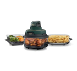 Amazon: Friteuse à air Ninja Crispi FN103 - 3,8 L + 2,3 L + 1,4 L, Vert à 99,99€ (au lieu de 192,44€)