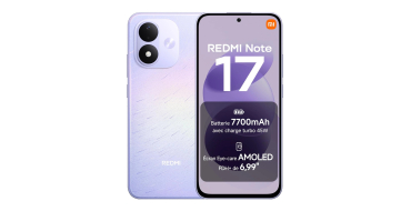 Amazon: Smartphone 6.99" Xiaomi Redmi Note 17 - 128 Go, 4 Go RAM, 7700 mAh, écran GOLED, 50 MP, IP65 à 199€