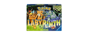 Amazon: Labyrinthe Pokémon Phosphorescent (Jeu de société) à 22,02€ (au lieu de 39,9€)