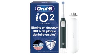 Amazon: Brosse à dents électrique Oral-B iO 2 avec brossette de rechange - Vert forêt à 39€ (au lieu de 65€)