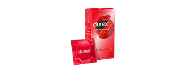 JoyBuy: Durex Sexy Préservatifs Saveur Fraise et Extra Lubrifiés Lot de 12 à 6,34€ (au lieu de 7,99€)