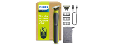 Amazon: Philips OneBlade 360 QP2724/31 - Tondeuse & Rasoir à Barbe, 2 Lames 360, 3 Peignes (1, 3, 5mm) à 32,