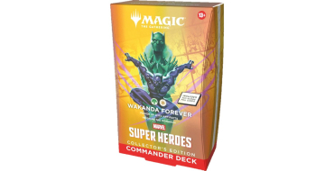 Amazon: Commander Deck Collector Magic X Marvel Wakanda (en anglais) à 145,56€ (au lieu de 174,99€)