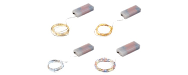 LIDL: LIVARNO Guirlande lumineuse LED - 1W, ambre, blanc froid, multicolore, blanc chaud à 0,89€