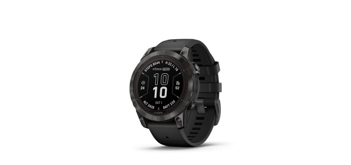 Amazon: Montre GPS Garmin fēnix 7 Pro Solar - 47 mm à 451,48€ (au lieu de 622,64€)