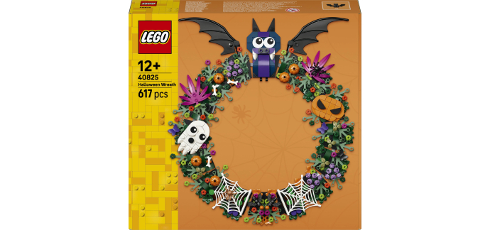 Amazon: LEGO® Couronne d’Halloween (40825) à 32,99€ (au lieu de 37,33€)