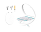 Amazon: Abattant WC Songmics avec frein de chute, blanc à 19,99€ (au lieu de 25,99€)