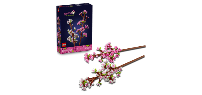 Amazon: LEGO® Fleurs de cerisier (40725) à 9,74€ (au lieu de 11,99€)