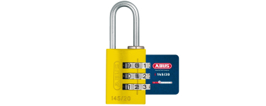 Amazon: Cadenas à combinaison Abus 145/20 - Aluminium, code 3 chiffres à 7,99€ (au lieu de 12,38€)