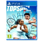Amazon: Top Spin 2K25 (PS4) à 10,99€ (au lieu de 69,99€)