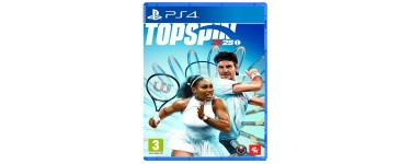 Amazon: Top Spin 2K25 (PS4) à 10,99€ (au lieu de 69,99€)