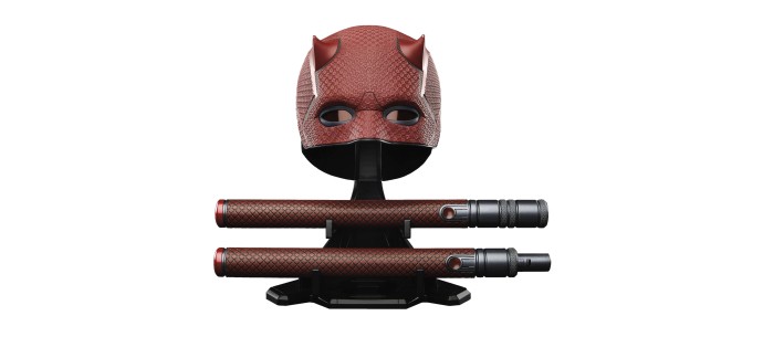 Amazon: Masque de Cosplay Premium Marvel Legends Series Daredevil Born Again à 86,99€ (au lieu de 143,55€)