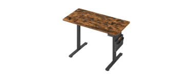 JoyBuy: JOYFURNOS Bureau électrique réglable en hauteur 120x60 cm - 4 mémoires à 79,98€ (au lieu de 208,99€)