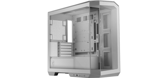 Amazon: Boîtier PC MSI Mag Pano M100L PZ White à 57,02€ (au lieu de 73,24€)