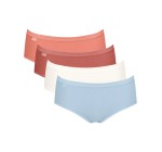 Amazon: Lot 4 culottes femme Sloggi Basic+ - Taille 46 à 12,95€ (au lieu de 34,98€)