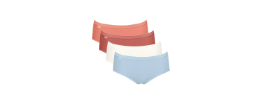 Amazon: Lot 4 culottes femme Sloggi Basic+ - Taille 46 à 12,95€ (au lieu de 34,98€)