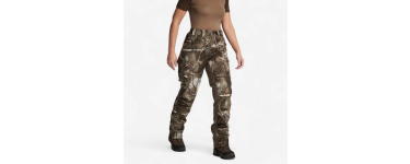 Decathlon: SOLOGNAC Pantalon femme chasse chaud imperméable silencieux camouflage TREEMETIC 500 à 44,99€