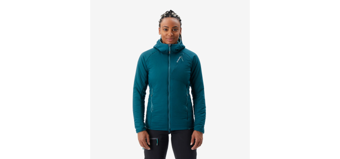Decathlon: SIMOND Doudoune synthétique d'alpinisme femme - alpinism vert fonçé à 34,99€ (au lieu de 69,99€)