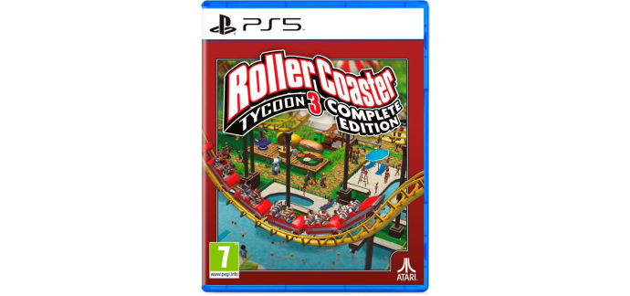 Cdiscount: RollerCoaster Tycoon 3 Complete Edition (PS5) à 17,99€ (au lieu de 34,99€)
