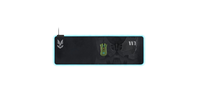 Amazon: Tapis de souris Razer Goliathus Extended Chroma - Halo Infinite Ed. à 27,5€ (au lieu de 58,48€)