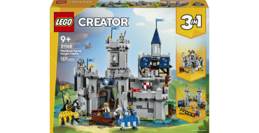 Amazon: LEGO® Creator 3-en-1 Le château médiéval des chevaliers (31168) à 67,49€ (au lieu de 89,99€)