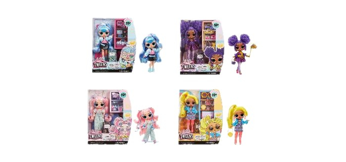 LIDL: LOL Surprise Tweens - Poupée 17 cm, 15 surprises à 14,99€ (au lieu de 27,99€)