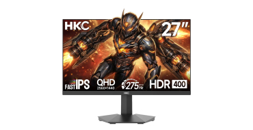 Amazon: Écran PC 27" HKC - QHD 260Hz, Fast IPS, 1 ms, HDR400 à 138,45€ (au lieu de 179,17€)