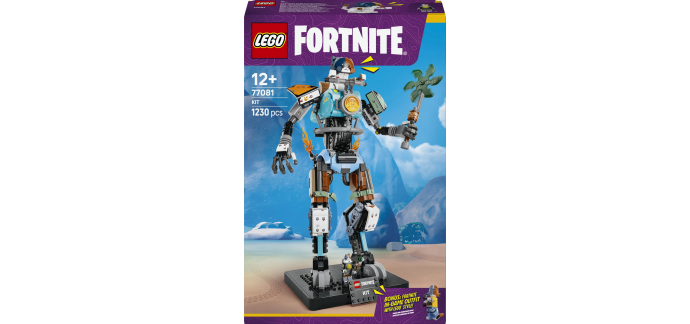 Amazon: LEGO® Fortnite Kit 77081 à 59,99€ (au lieu de 71,87€)