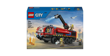 Amazon: LEGO® City Le Camion de Pompiers de l'aéroport (60499) à 34,38€ (au lieu de 43,94€)