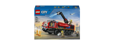 Amazon: LEGO® City Le Camion de Pompiers de l'aéroport (60499) à 34,38€ (au lieu de 43,94€)