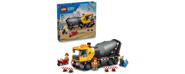 Amazon: LEGO® City La bétonnière (60478) à 21,66€ (au lieu de 28,97€)