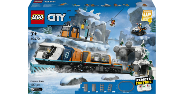 Amazon: LEGO® City Le Train Express des explorateurs en Arctique (60470) à 119,99€ (au lieu de 147,30€)